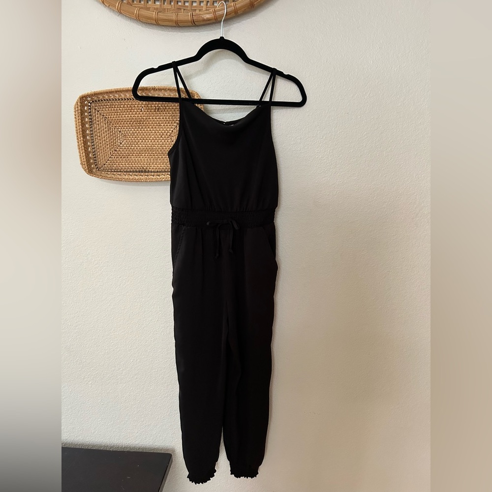 GB Girls Black Romper Medium